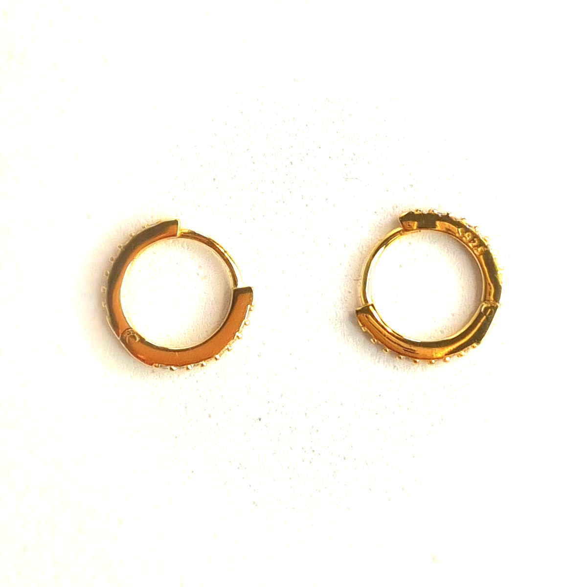 Eternity Hoop Earrings