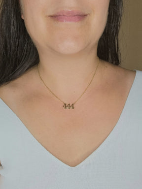 Angel Numbers Necklace