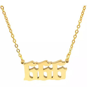 Angel Numbers Necklace