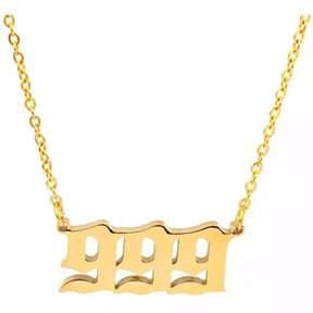 Angel Numbers Necklace