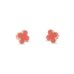 Four Leaf Clover Stud Earrings