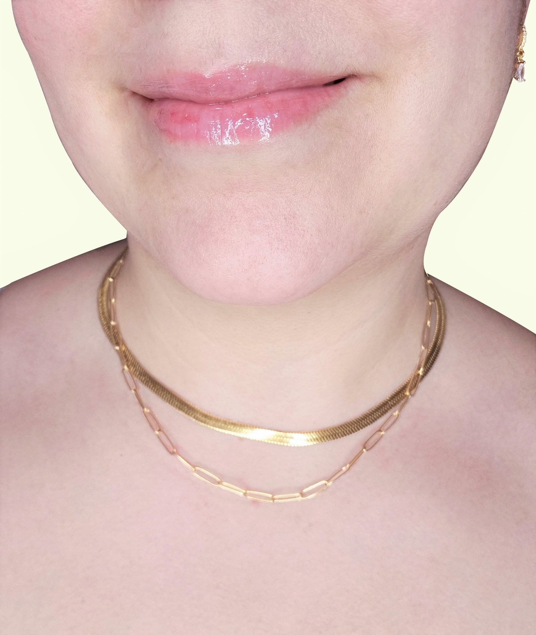 Paper Clip Chain Necklace