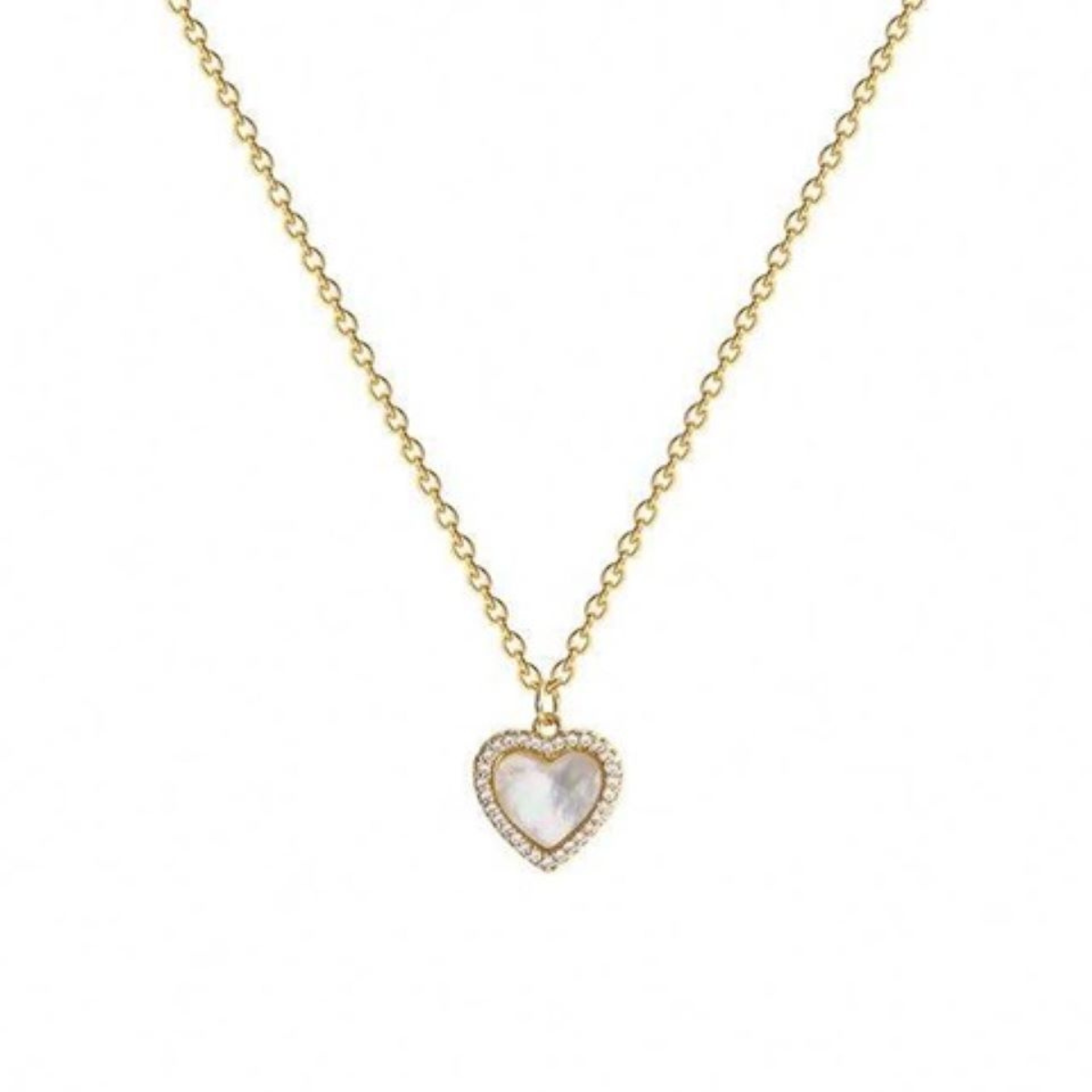 Pearl Heart Necklace