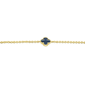 Single Four Leaf Clover Bracelet